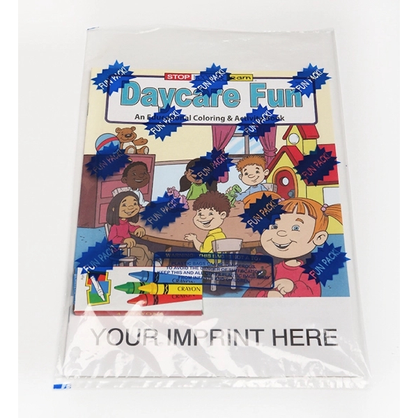 Daycare Fun Coloring and Activity Book Fun Pack - Image 1