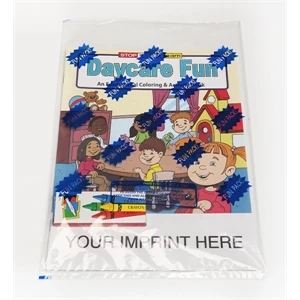 Daycare Fun Coloring and Activity Book Fun Pack
