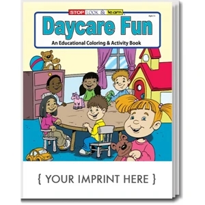 Daycare Fun Coloring and Activity Book