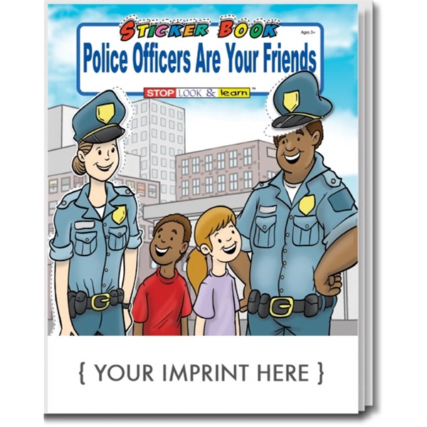 Police Officers Are Your Friends Sticker Book - Image 1