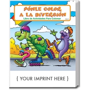 Fun To Color Spanish Coloring and Activity Book