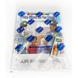 Police Officers Are Your Friends Sticker Book Fun Pack