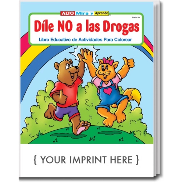 Stay Drug Free Spanish Coloring and Activity Book - Image 1