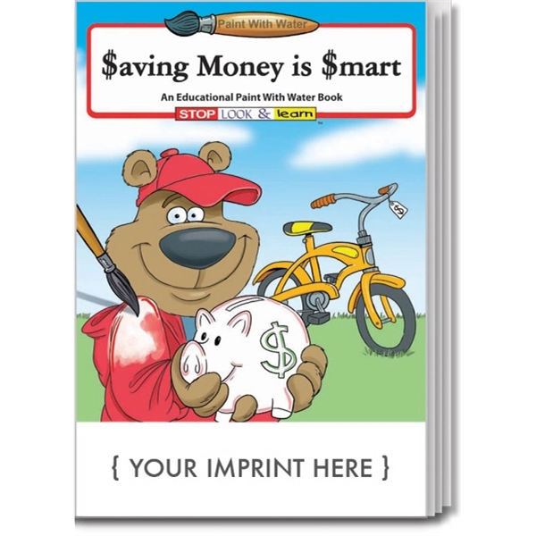 Saving Money Is Smart Paint With Water Book - Image 1