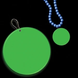 Green 2 1/2" Medallion Badge