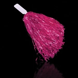Pink 16" Plastic Pom Pom