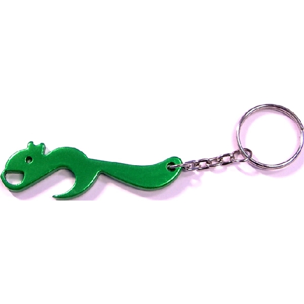 Squirrel shape bottle opener key chain - Image 3