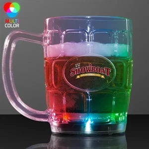 Light-up beer mug
