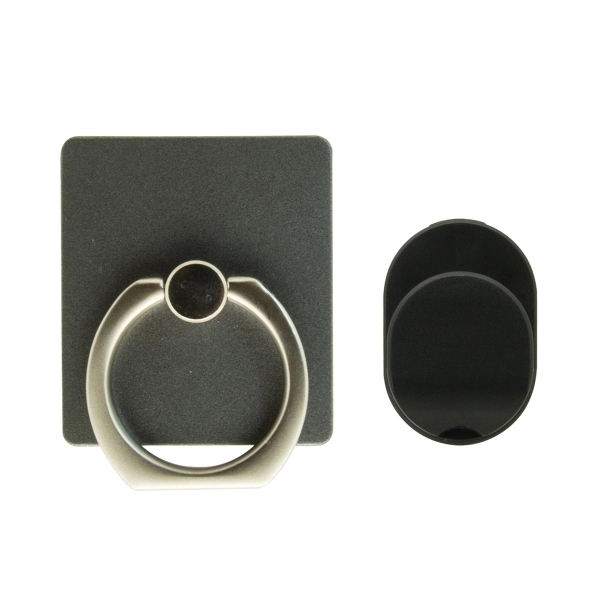 2in1 Zeus Ring Stand - Black - Image 2