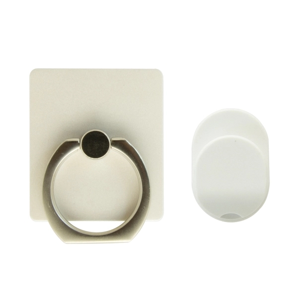 2in1 Zeus Ring Stand - White - Image 2