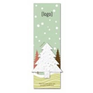Holiday seed paper shape Bookmark, small