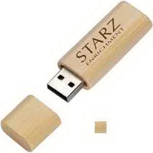 Bamboo USB flash drive, 3.0 speed