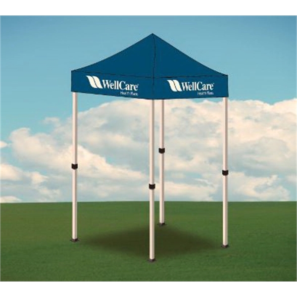 5ftx5ft Promotional Canopy with Imprinted Logo-1Color