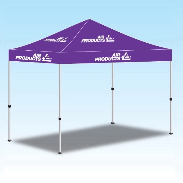 10ftx10ft Custom Made Vinyl Printed Canopy Tent-1 Color