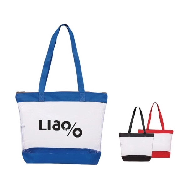 Simple Clear Tote Bag - Image 1