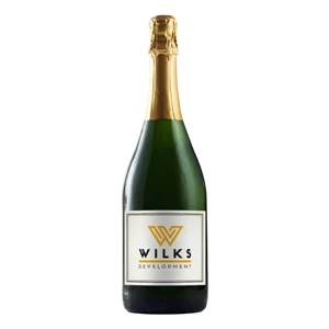 California Champagne with Custom Label