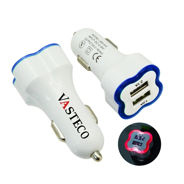 Asteroid Car Charger - Blue - Image 1