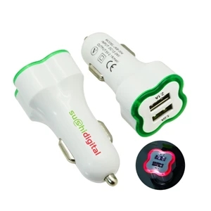 Asteroid Car Charger - Green