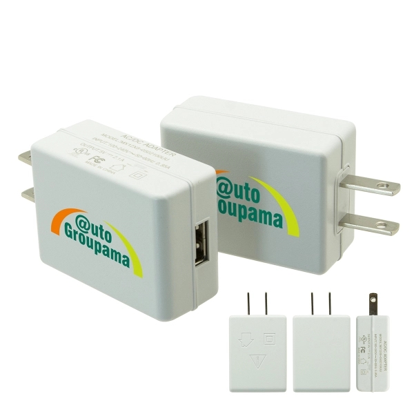 Boulder Wall Charger - White - Image 1