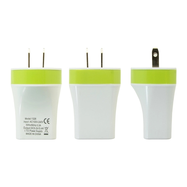 Eclipse Wall Charger - Green - Image 2