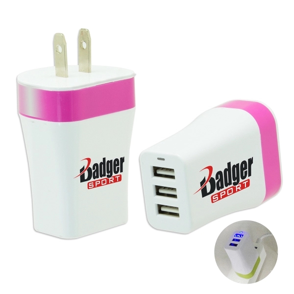 Eclipse Wall Charger - Magenta - Image 1