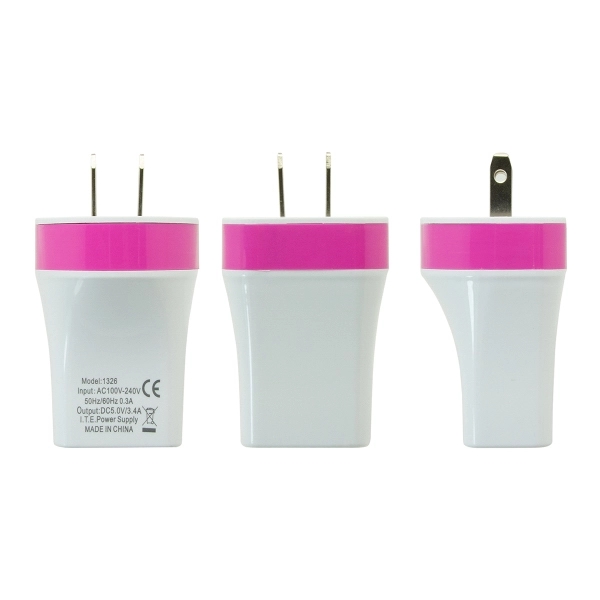 Eclipse Wall Charger - Magenta - Image 2
