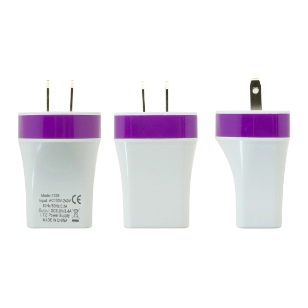 Eclipse Wall Charger - Purple - Image 2