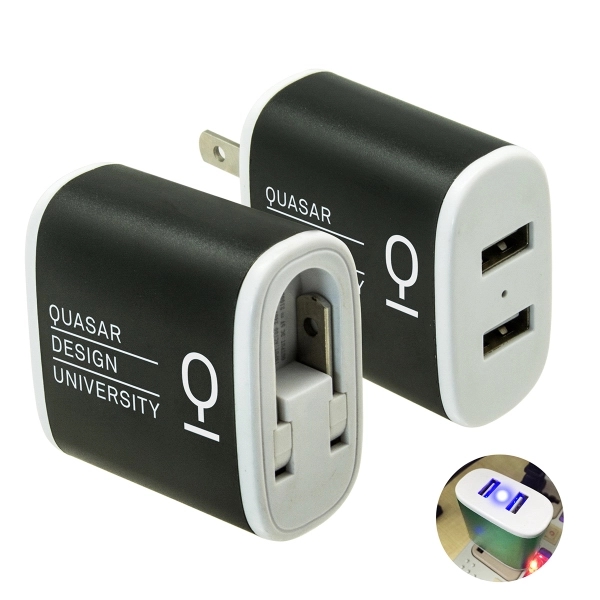 Toucan Wall Charger - Black - Image 1
