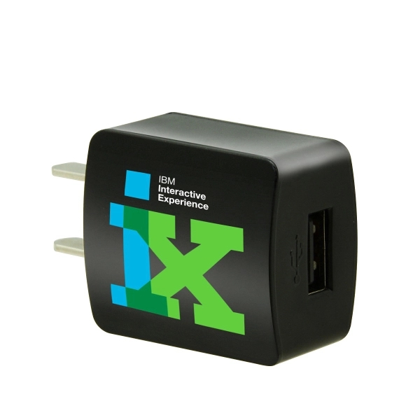 Penguin Wall Charger - Black - Image 1
