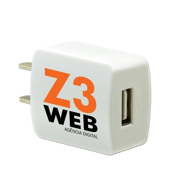 Penguin Wall Charger - White - Image 1