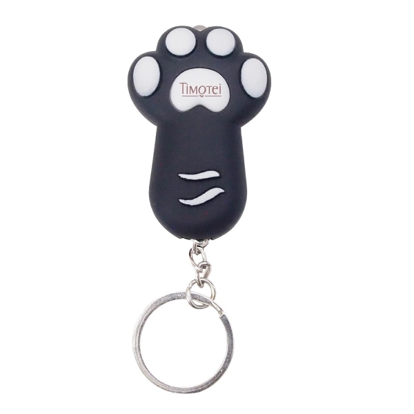 Cat paw light-up keychain with sound - Image 6