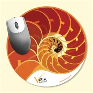 Vynex®Heavy Duty 8"Roundx1/16" Hard Surface Mouse Pad