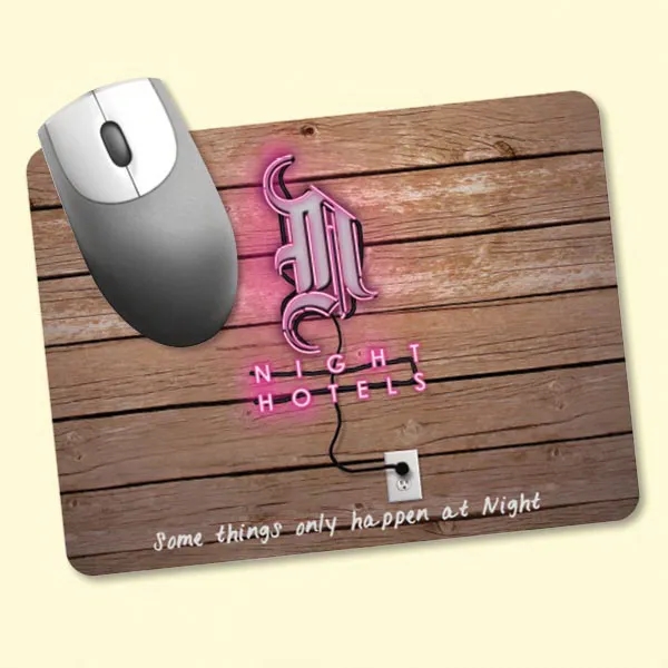 Vynex®Heavy Duty 6"x8"x1/8" Hard Surface Mouse Pad - Image 1