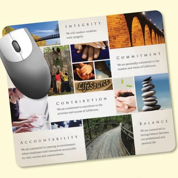 Peel&Place®7.5"x8.5"x.015" Ultra Thin Mouse Pad - Image 1