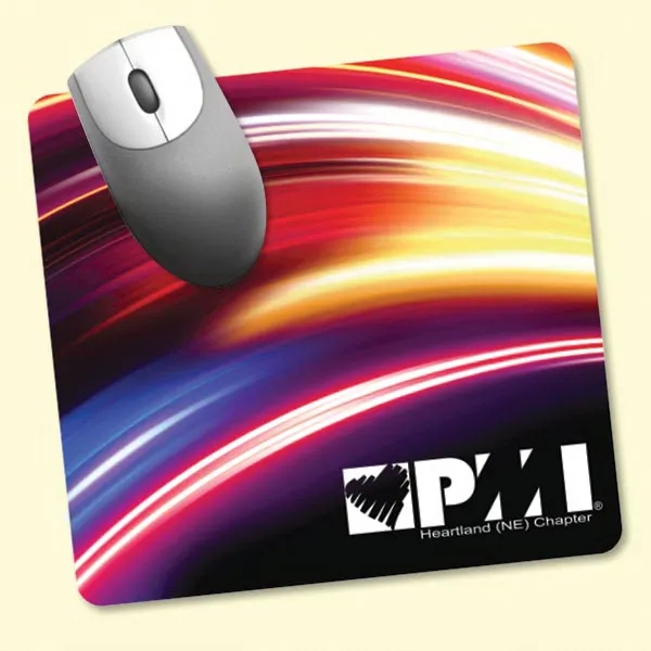 Barely There™7.5"x8"x.020" Ultra Thin Mouse Pad - Image 1