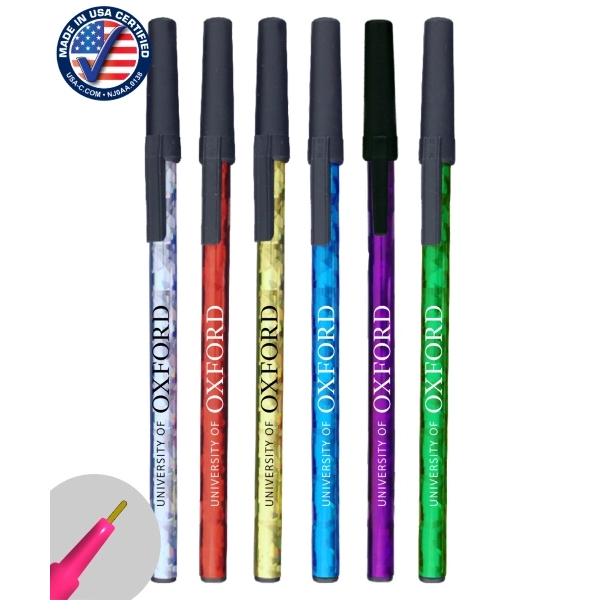 Certified USA Made, "Standard Stick Pen" Two-Piece Ballpoint