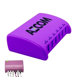 Rapid USB Desktop Charger - Purple