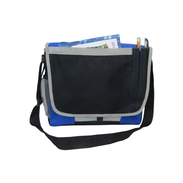 Messenger brief with side mesh pockets - Image 2
