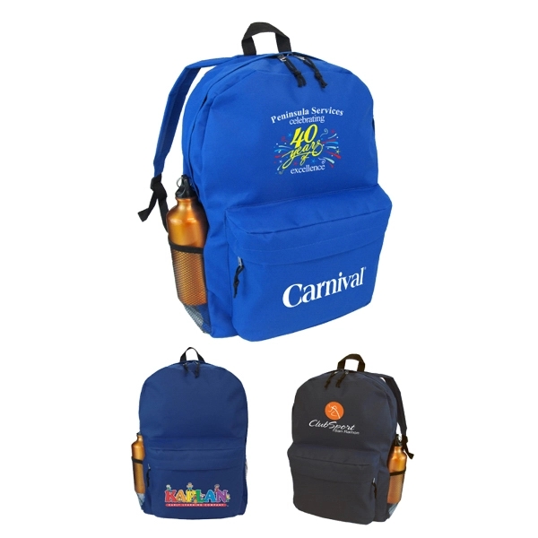 Backpack with padded back panel - Image 1