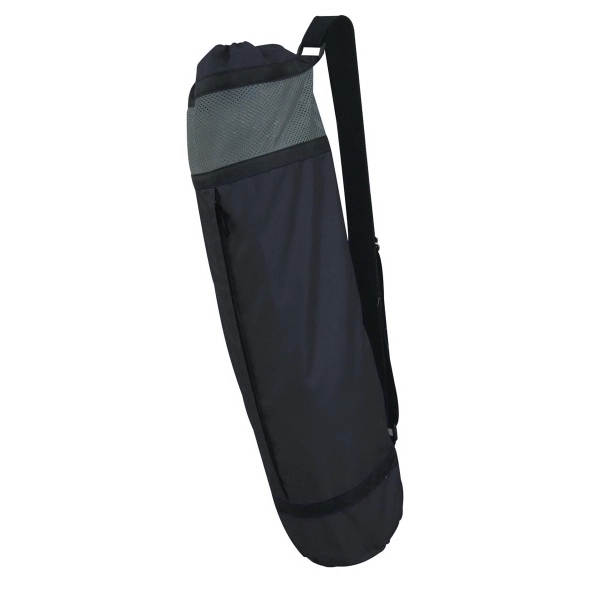 Nylon with mesh Yoga Bag - Image 2