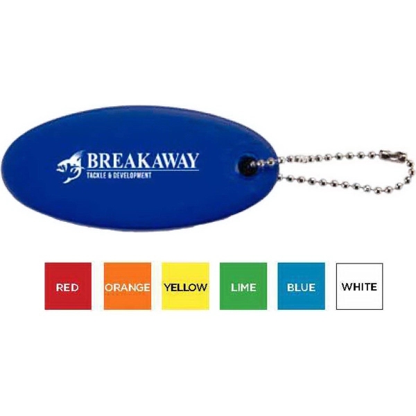 Oval Floater Key Tag - Image 1