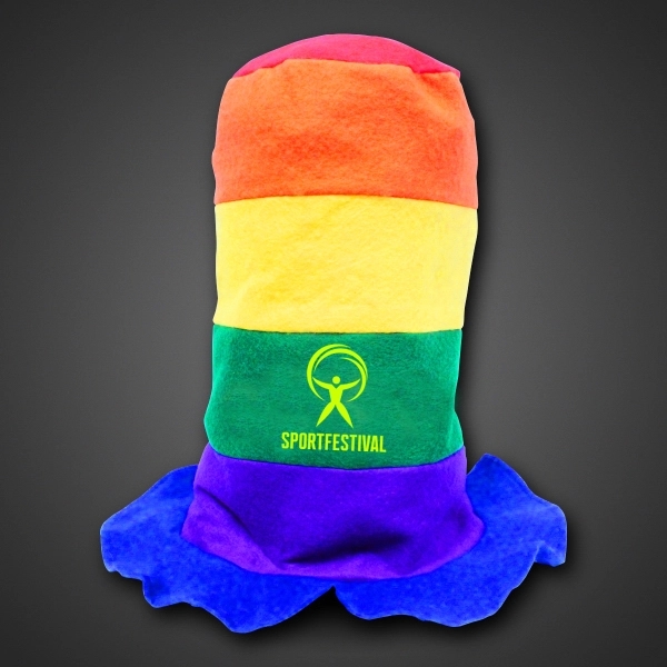 Rainbow Stove Top Hat - Image 1