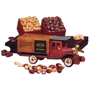 Classic 1925 Stake Truck with Chocolate Almonds & Cashews