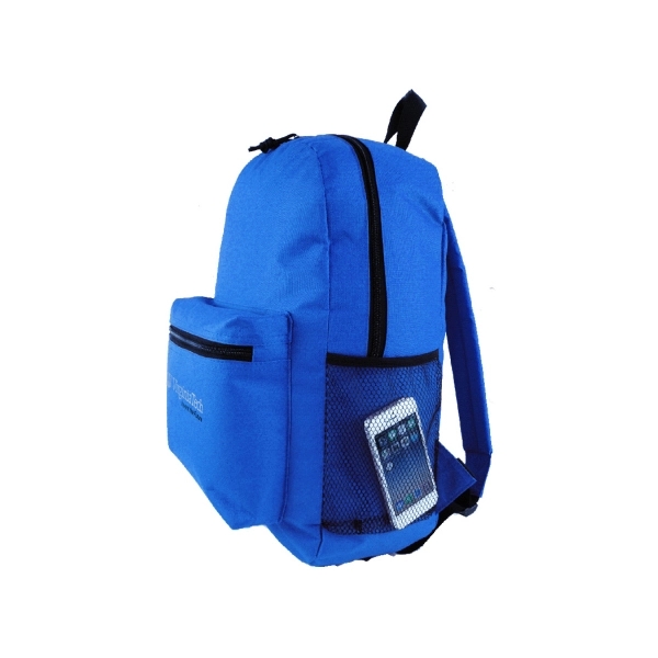 Simple Poly Bubble School Backpack - Image 6