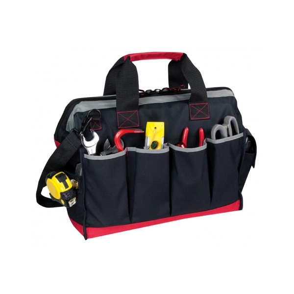 Deluxe Poly Tool Bag with Shoulder Strap - Image 3