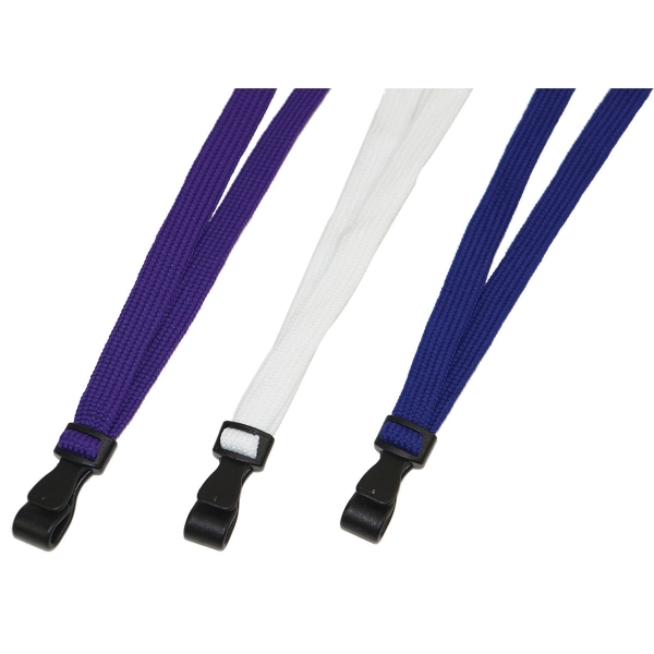 Blank Lanyard with Plastic Attachment
