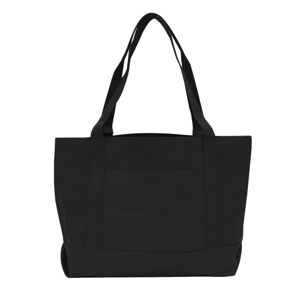 Solid Color Boat Tote - Image 2