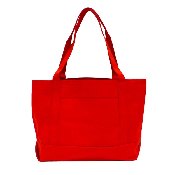 Solid Color Boat Tote - Image 6