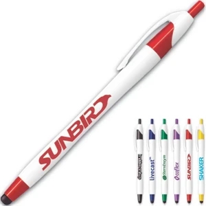 The iWrite™ Pen + Stylus with White Barrel