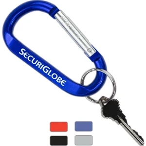 Large Size Carabiner Keyholder with Split Ring Attachment
